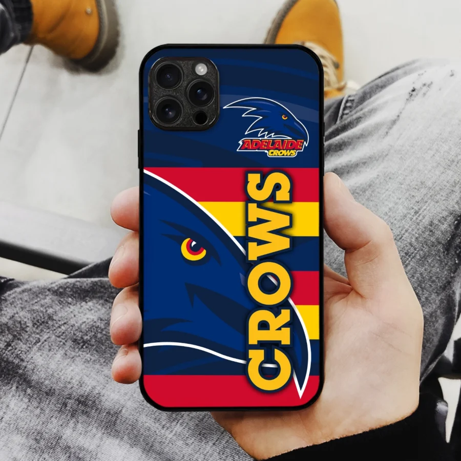 AFL Adelaide Crows Phone Case – Dustproof, Scratch & Shock Resistant – HOAFL270625PC01ADEL