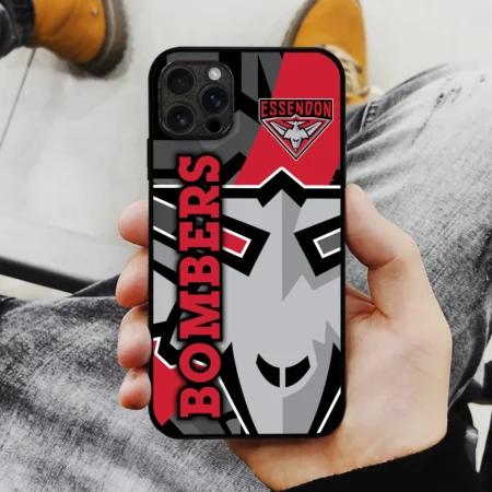 AFL Essendon Bombers Phone Case – Dustproof, Scratch & Shock Resistant – HOAFL270625PC01ESS
