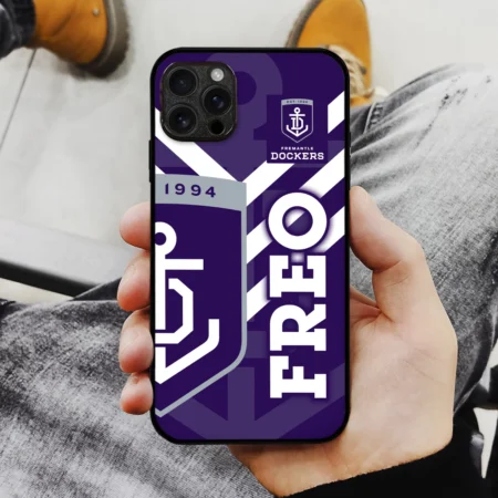 AFL Fremantle Dockers Phone Case – Dustproof, Scratch & Shock Resistant – HOAFL270625PC01FRE