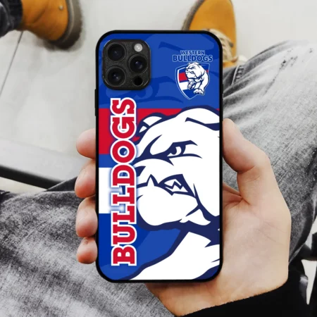 AFL Western Bulldogs Phone Case – Dustproof, Scratch & Shock Resistant – HOAFL270625PC01WB