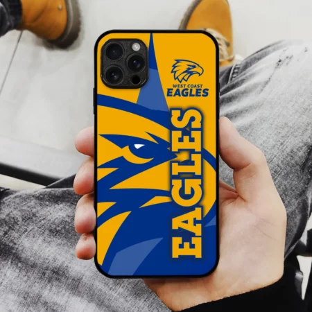 AFL West Coast Eagles Phone Case – Dustproof, Scratch & Shock Resistant – HOAFL270625PC01WCE