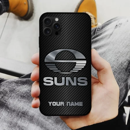 AFL Gold Coast SUNS Phone Case – Dustproof, Scratch & Shock Resistant – HOAFL300625PC01GCFC