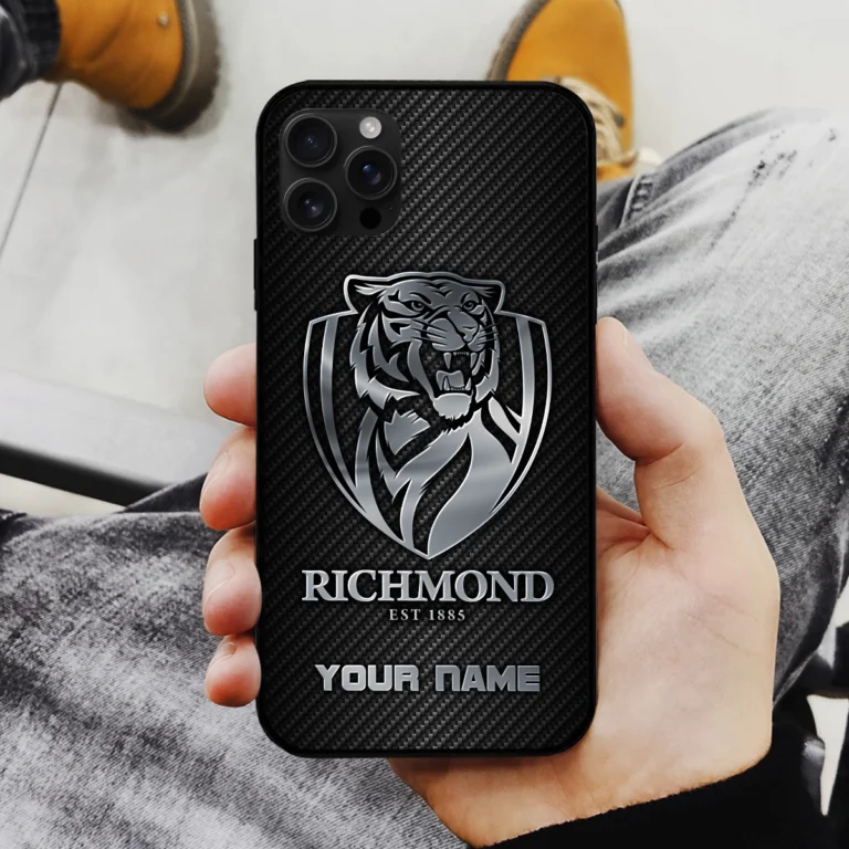 AFL Richmond Tigers Phone Case – Dustproof, Scratch & Shock Resistant – HOAFL300625PC01RICH