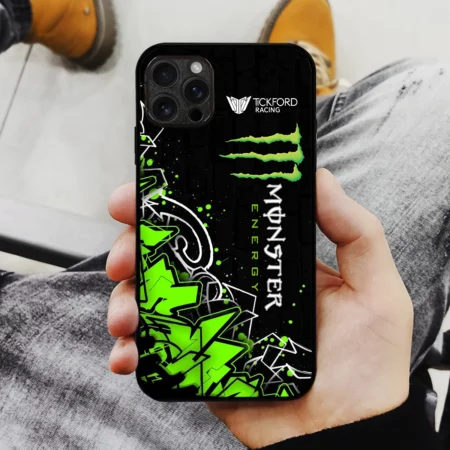 Monster Castrol Racing Phone Case – Dustproof, Scratch & Shock Resistant – HOSPC270625PC01TF