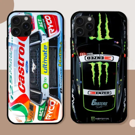 Combo 2 Phone Case Monster Castrol Racing – Dustproof, Scratch & Shock Resistant – HOSPC280625PC01CB1