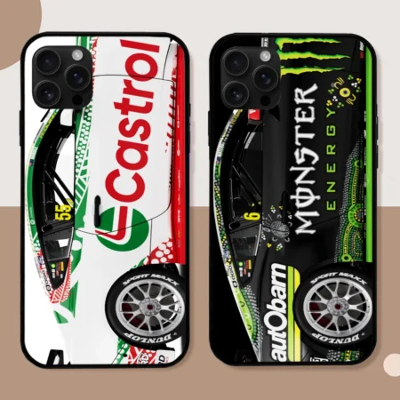 Combo 2 Phone Case Monster Castrol Racing – Dustproof, Scratch & Shock Resistant – HOSPC280625PC01CB10