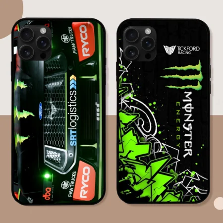 Combo 2 Phone Case Monster Castrol Racing – Dustproof, Scratch & Shock Resistant – HOSPC280625PC01CB15