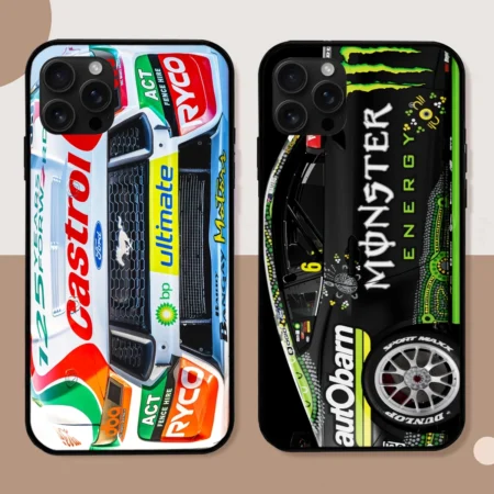 Combo 2 Phone Case Monster Castrol Racing – Dustproof, Scratch & Shock Resistant – HOSPC280625PC01CB3