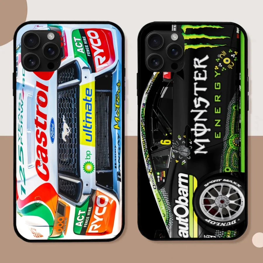 Combo 2 Phone Case Monster Castrol Racing – Dustproof, Scratch & Shock Resistant – HOSPC280625PC01CB3