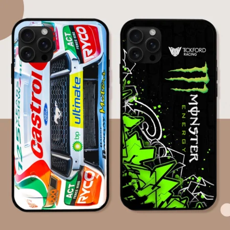 Combo 2 Phone Case Monster Castrol Racing – Dustproof, Scratch & Shock Resistant – HOSPC280625PC01CB5