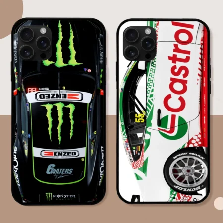 Combo 2 Phone Case Monster Castrol Racing – Dustproof, Scratch & Shock Resistant – HOSPC280625PC01CB6