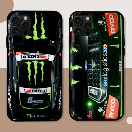 Combo 2 Phone Case Monster Castrol Racing – Dustproof, Scratch & Shock Resistant – HOSPC280625PC01CB8