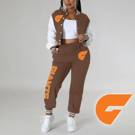 GWS Giants AFL Exclusive Logo Baseball Women Suit HOAFL050625BBW01GWS