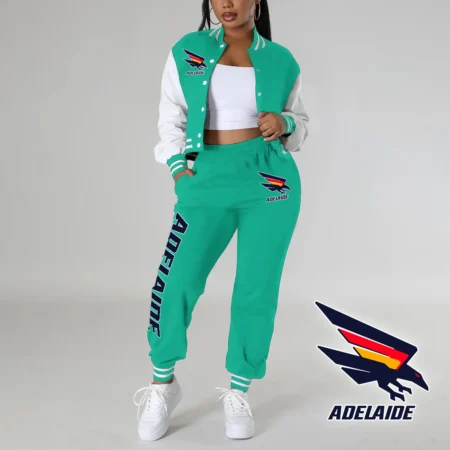 Adelaide Crows AFL Exclusive Logo Baseball Women Suit HOAFL050625BBW01ADEL