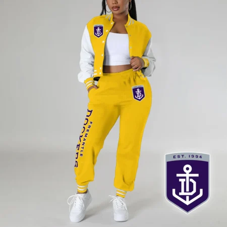 Fremantle Dockers AFL Exclusive Logo Baseball Women Suit HOAFL050625BBW01FRE