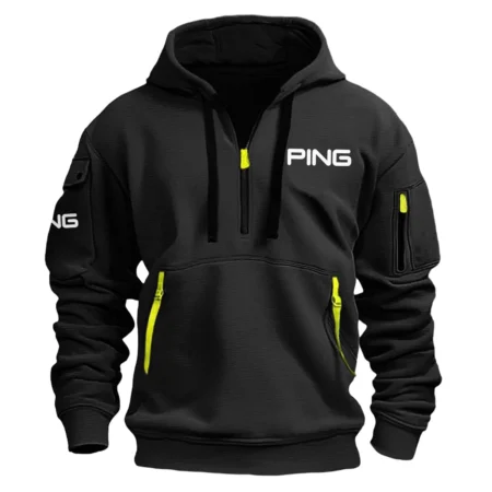 Ping Golf Brand Exclusive Logo Hoodie Half Zipper HOGF030625B02PIHHZ