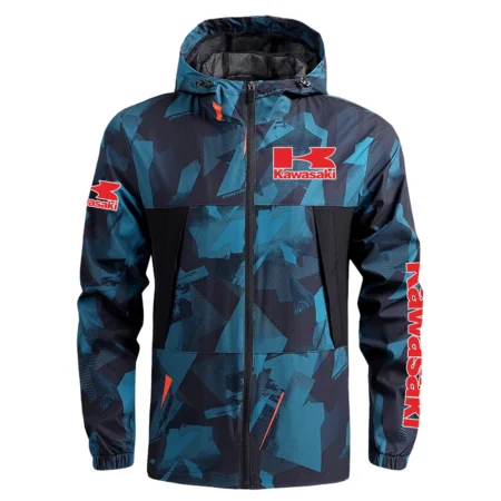 Kawasaki Exclusive Logo Outdoor Coat Waterproof HOMOT030625A01KAW