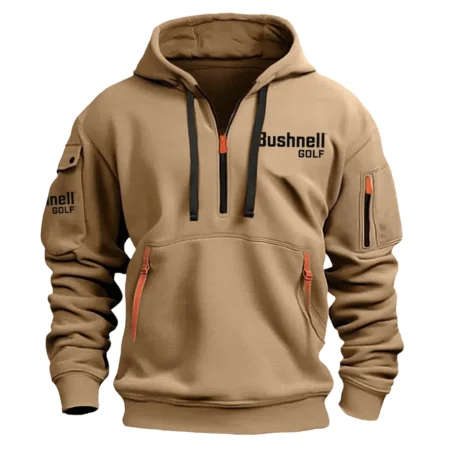 Bushnell Golf Golf Brand Exclusive Logo Hoodie Half Zipper HOGF030625B02BUGHHZ