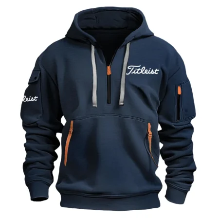 Titleist Golf Brand Exclusive Logo Hoodie Half Zipper HOGF030625B02TLHHZ