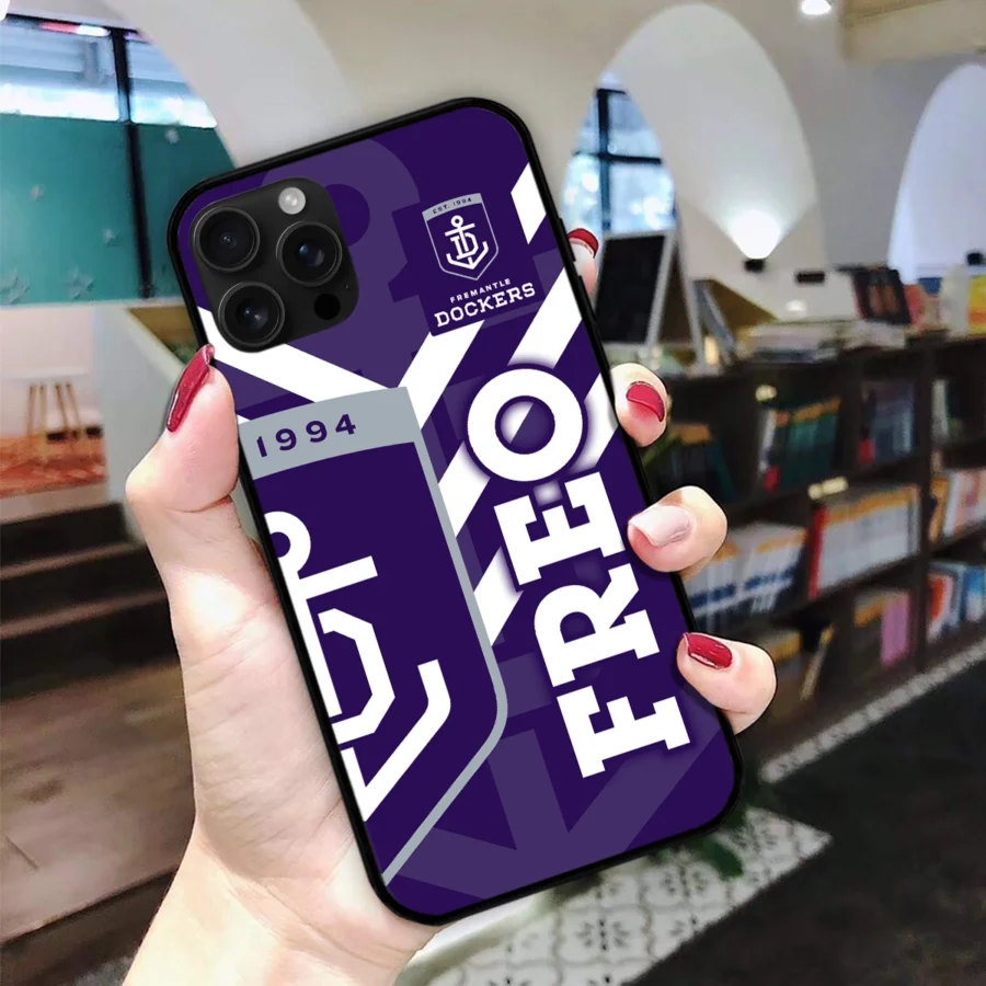 AFL Fremantle Dockers Phone Case – Dustproof, Scratch & Shock Resistant – HOAFL270625PC01FRE - Image 2