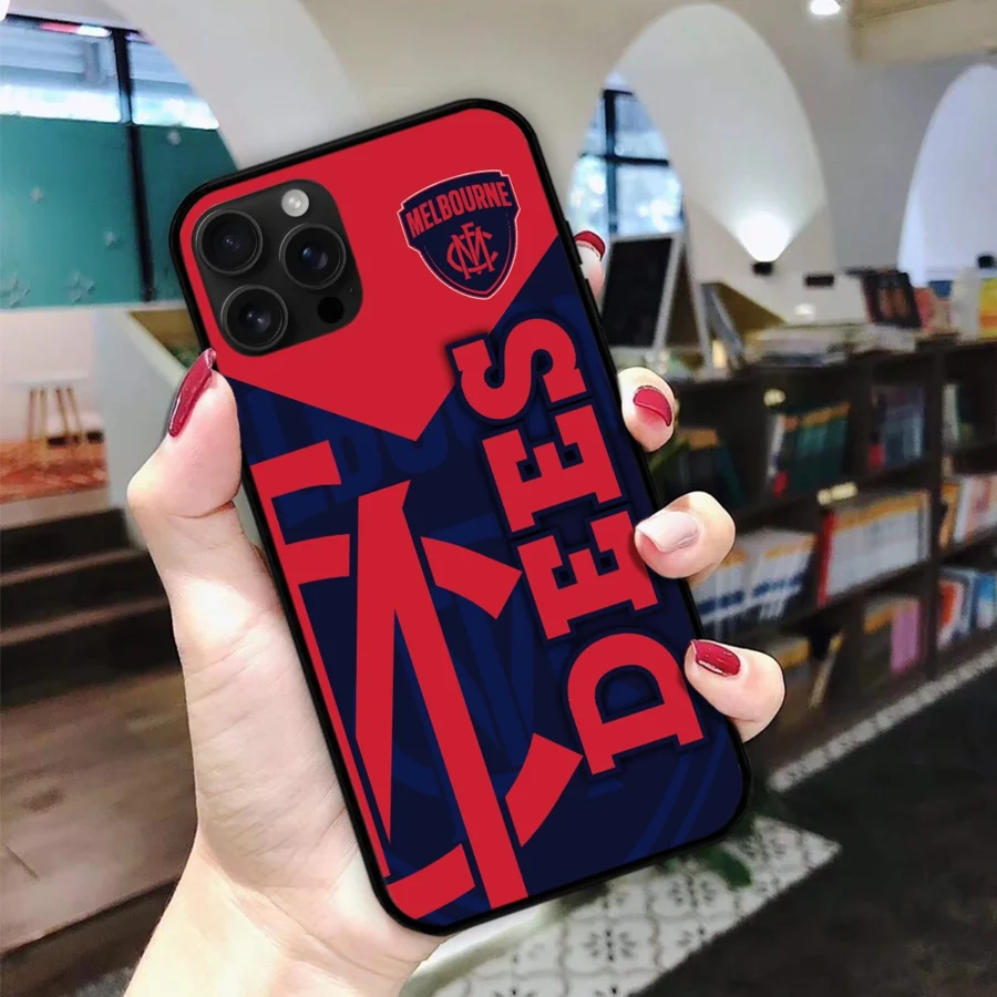 AFL Melbourne Demons Phone Case – Dustproof, Scratch & Shock Resistant – HOAFL270625PC01MELB - Image 2