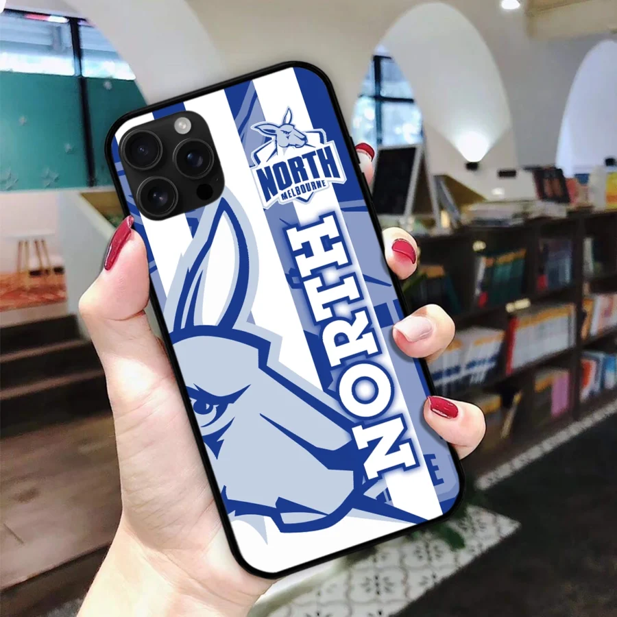 AFL North Melbourne Kangaroos Phone Case – Dustproof, Scratch & Shock Resistant – HOAFL270625PC01NMFC - Image 2