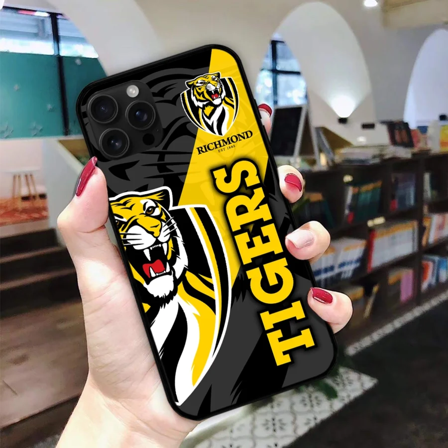 AFL Richmond Tigers Phone Case – Dustproof, Scratch & Shock Resistant – HOAFL270625PC01RICH - Image 2