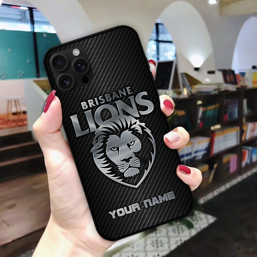 AFL Brisbane Lions Phone Case – Dustproof, Scratch & Shock Resistant – HOAFL300625PC01BL - Image 2