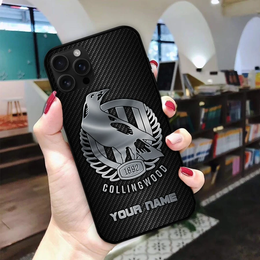 AFL Collingwood Magpies Phone Case – Dustproof, Scratch & Shock Resistant – HOAFL300625PC01COLL - Image 2