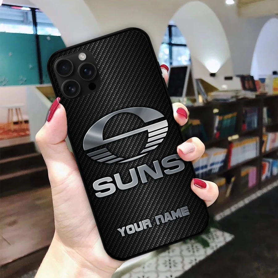 AFL Gold Coast SUNS Phone Case – Dustproof, Scratch & Shock Resistant – HOAFL300625PC01GCFC - Image 2