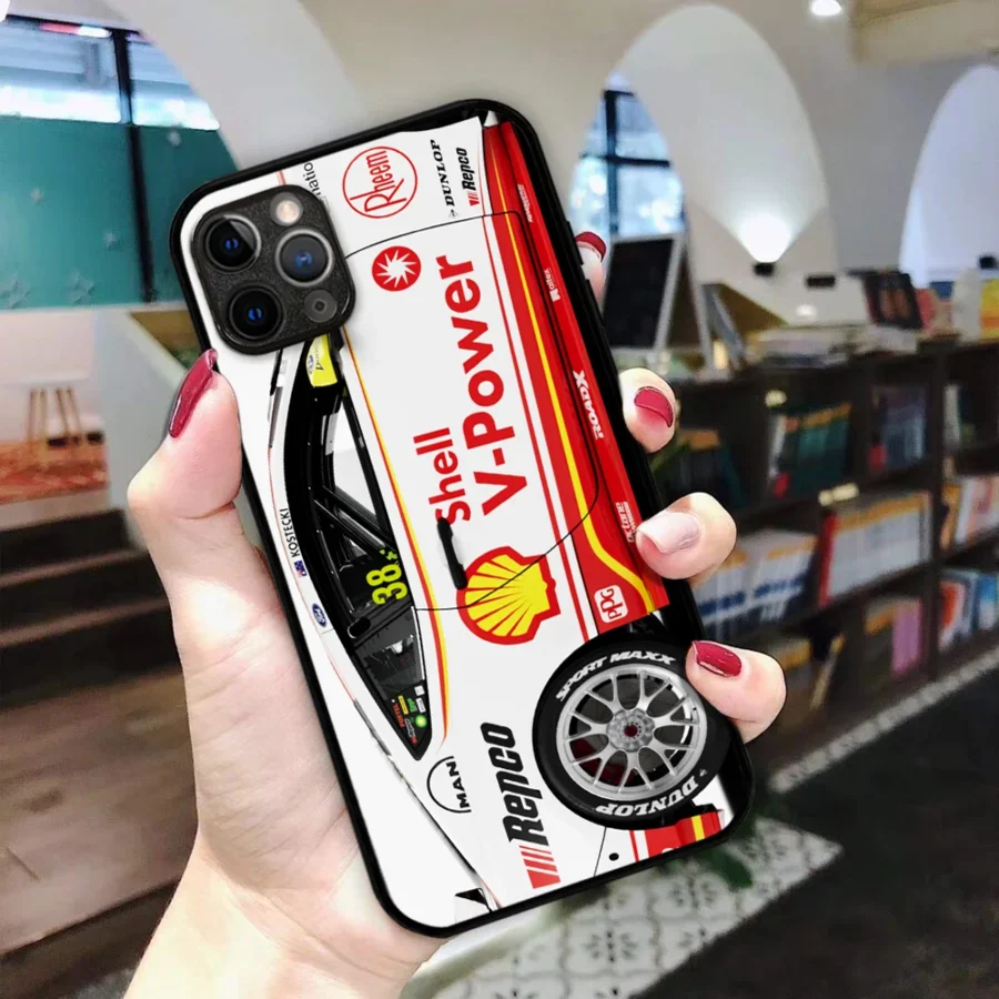 Brodie Kostecki Shell V-Power Racing Phone Case – Dustproof, Scratch & Shock Resistant – HOSPC210625PC01BK