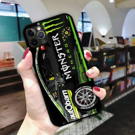 Cam Waters Monster Castrol Racing Phone Case – Dustproof, Scratch & Shock Resistant – HOSPC210625PC01CW