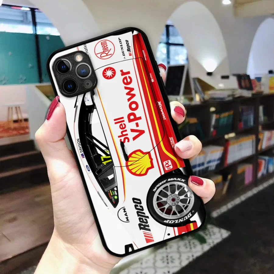 Will Davison Shell V-Power Racing Phone Case – Dustproof, Scratch & Shock Resistant – HOSPC210625PC01WD
