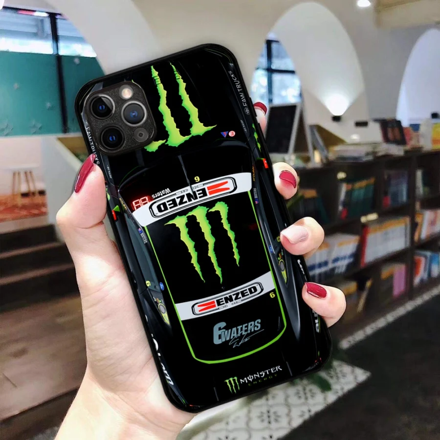 Monster Castrol Racing Phone Case – Dustproof, Scratch & Shock Resistant – HOSPC240605A01TF