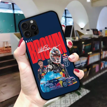 Will Brown Red Bull Ampol Racing Phone Case – Dustproof, Scratch & Shock Resistant – HOSPC240605RB01WB