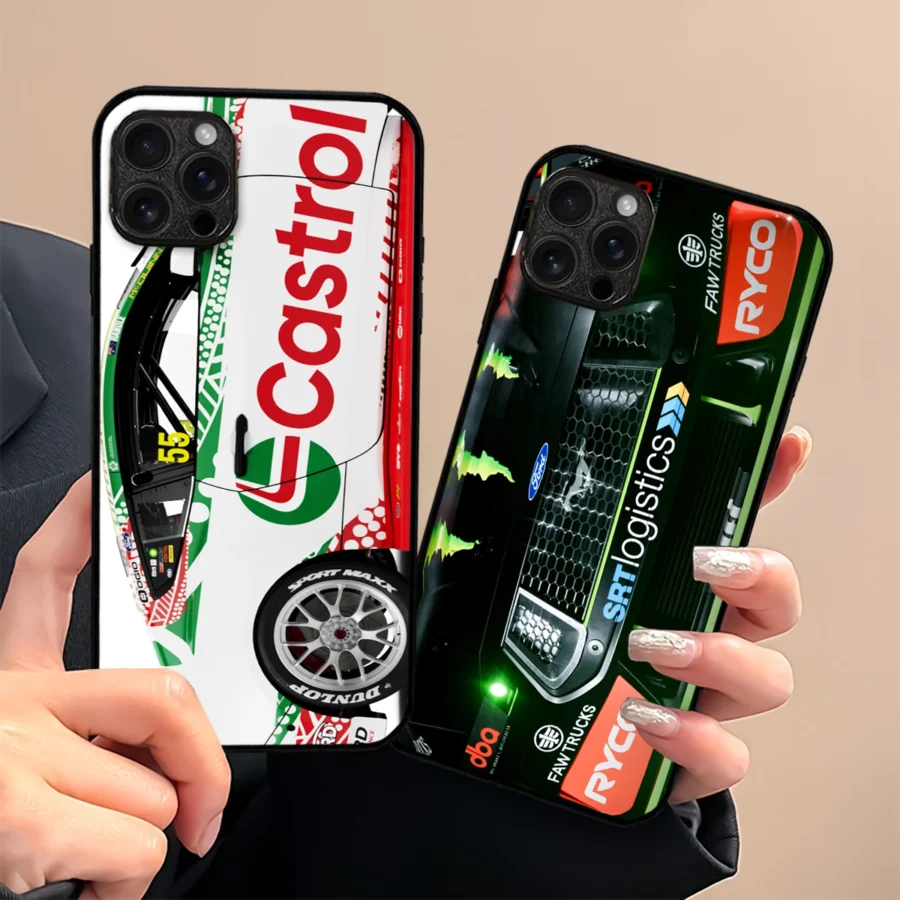 Combo 2 Phone Case Monster Castrol Racing – Dustproof, Scratch & Shock Resistant – HOSPC280625PC01CB11 - Image 3