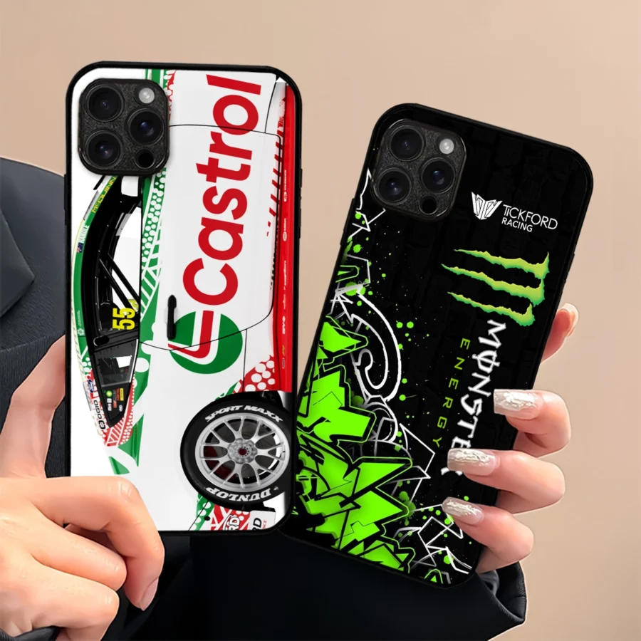 Combo 2 Phone Case Monster Castrol Racing – Dustproof, Scratch & Shock Resistant – HOSPC280625PC01CB12 - Image 3
