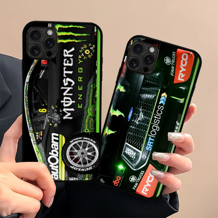 Combo 2 Phone Case Monster Castrol Racing – Dustproof, Scratch & Shock Resistant – HOSPC280625PC01CB13 - Image 3