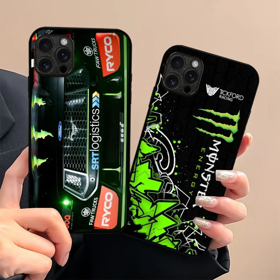 Combo 2 Phone Case Monster Castrol Racing – Dustproof, Scratch & Shock Resistant – HOSPC280625PC01CB15 - Image 3