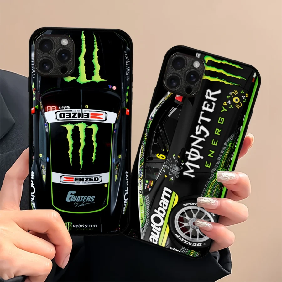 Combo 2 Phone Case Monster Castrol Racing – Dustproof, Scratch & Shock Resistant – HOSPC280625PC01CB7 - Image 3