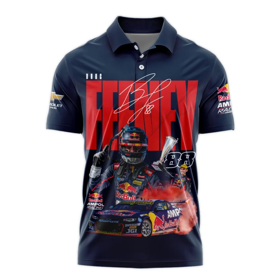 Broc Feeney Red Bull Ampol Racing Exclusive Logo Polo Shirt HORBA190605A01FEE-PL - Image 2