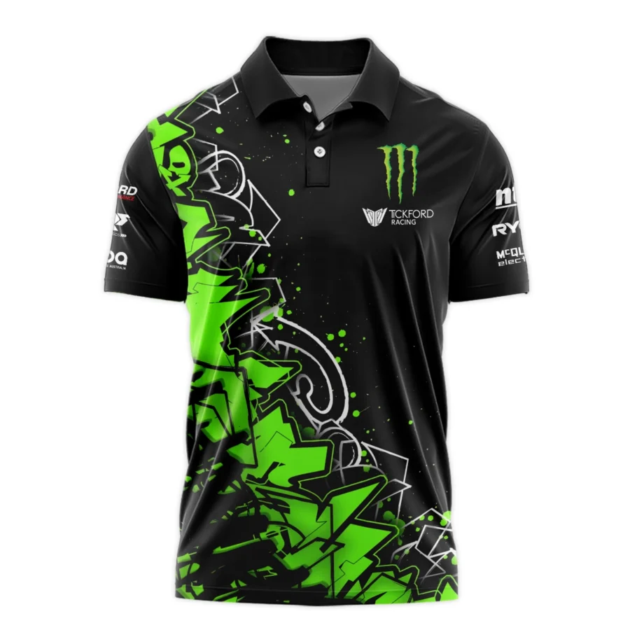 Monster Castrol Racing Exclusive Logo Polo Shirt HOSPC250625A01TF-PL - Image 2