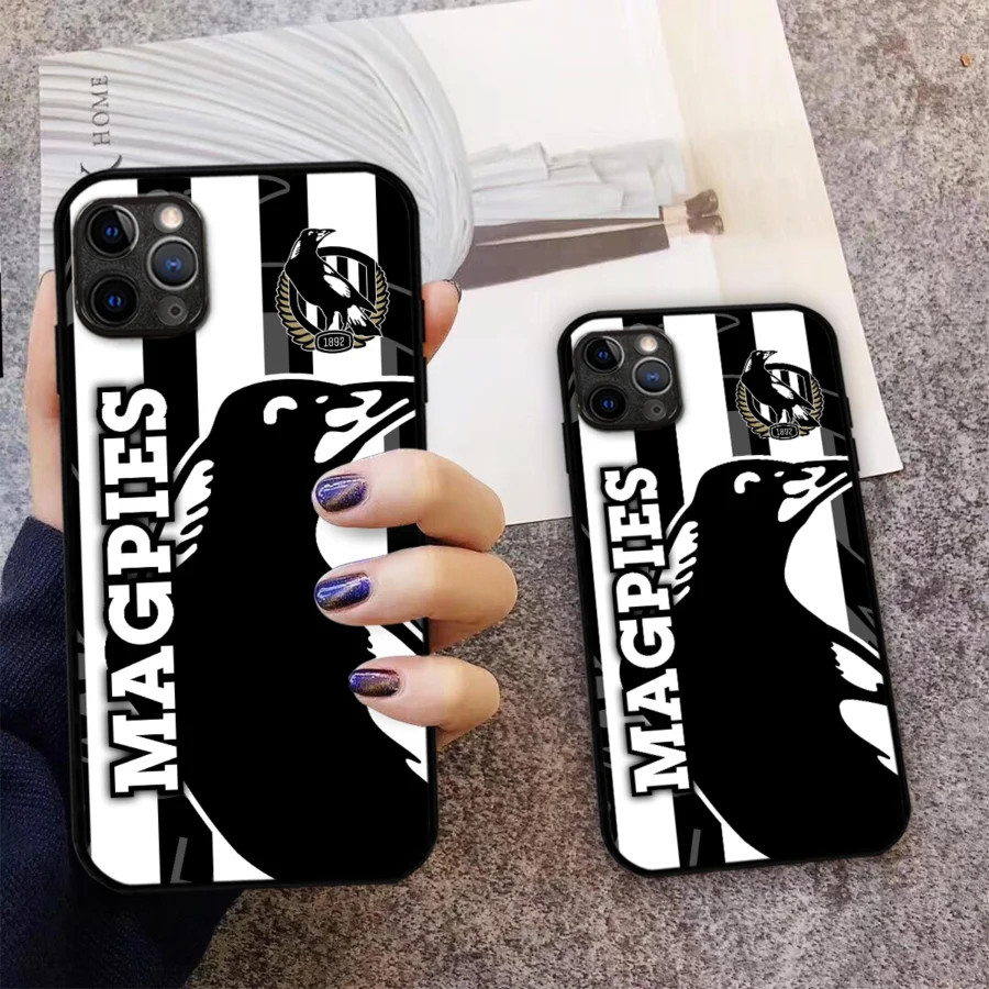 AFL Collingwood Magpies Phone Case – Dustproof, Scratch & Shock Resistant – HOAFL270625PC01COLL - Image 3