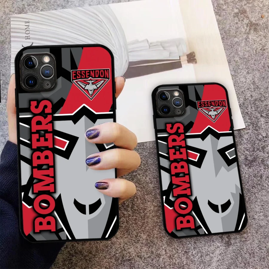 AFL Essendon Bombers Phone Case – Dustproof, Scratch & Shock Resistant – HOAFL270625PC01ESS - Image 3