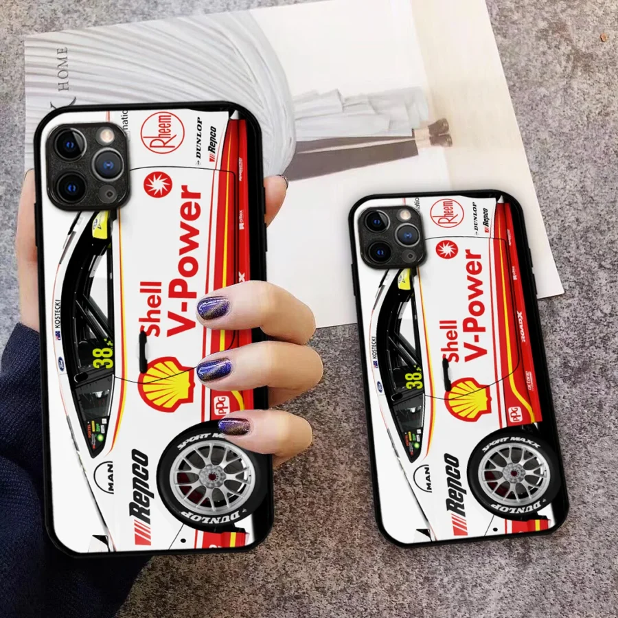 Brodie Kostecki Shell V-Power Racing Phone Case – Dustproof, Scratch & Shock Resistant – HOSPC210625PC01BK - Image 2