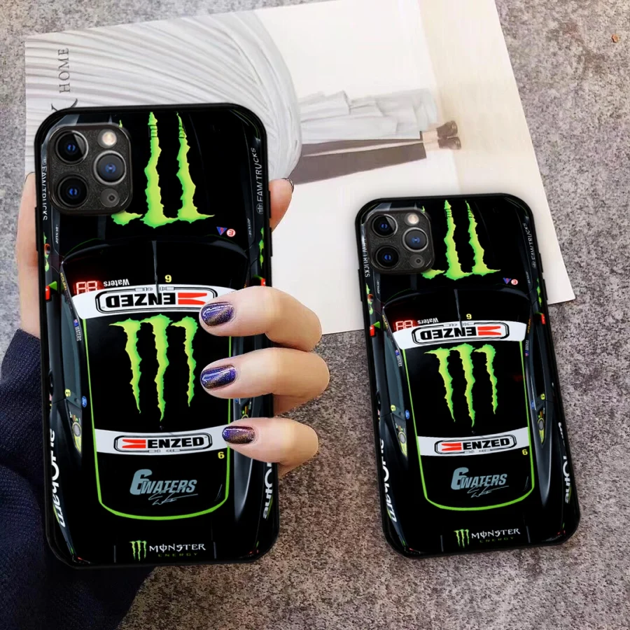 Monster Castrol Racing Phone Case – Dustproof, Scratch & Shock Resistant – HOSPC240605A01TF - Image 3