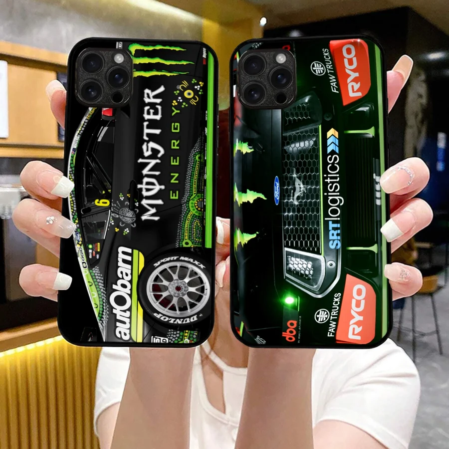 Combo 2 Phone Case Monster Castrol Racing – Dustproof, Scratch & Shock Resistant – HOSPC280625PC01CB13 - Image 2