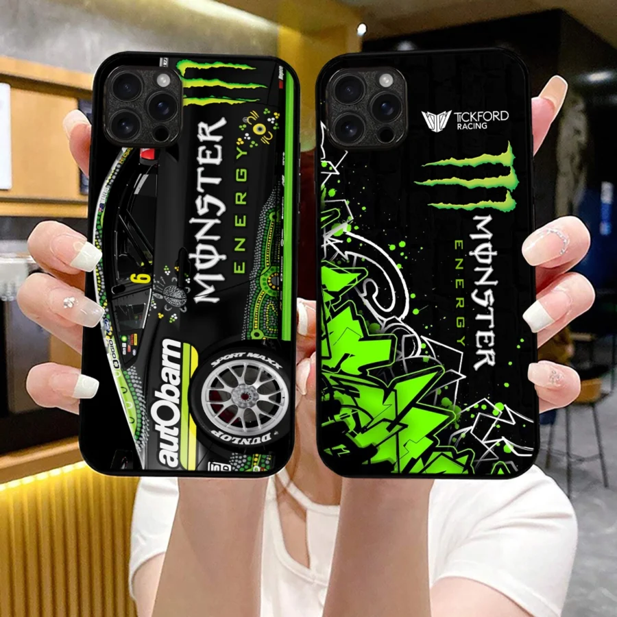 Combo 2 Phone Case Monster Castrol Racing – Dustproof, Scratch & Shock Resistant – HOSPC280625PC01CB14 - Image 2