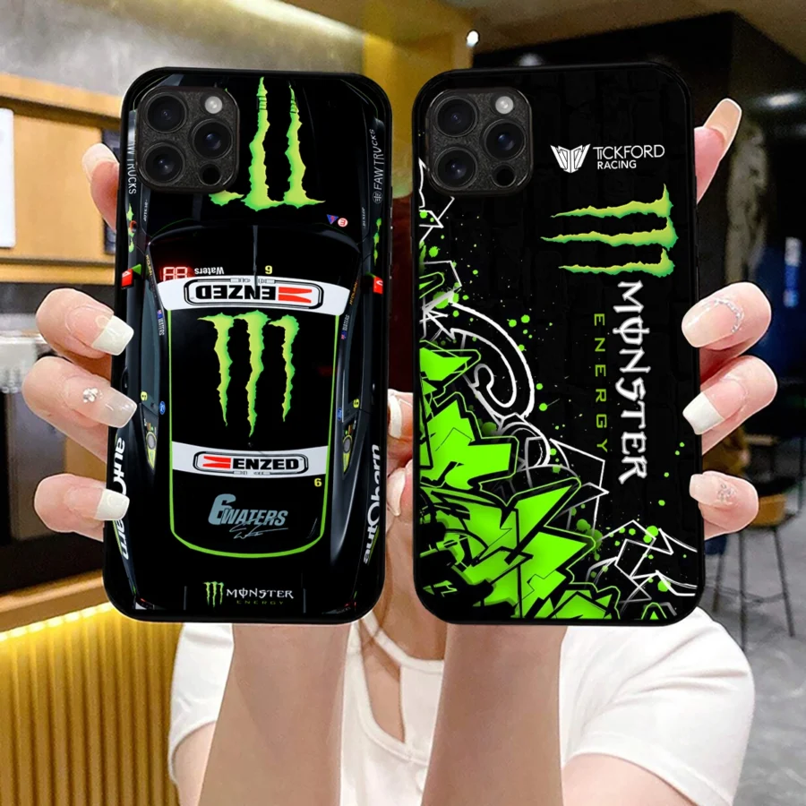Combo 2 Phone Case Monster Castrol Racing – Dustproof, Scratch & Shock Resistant – HOSPC280625PC01CB9 - Image 2