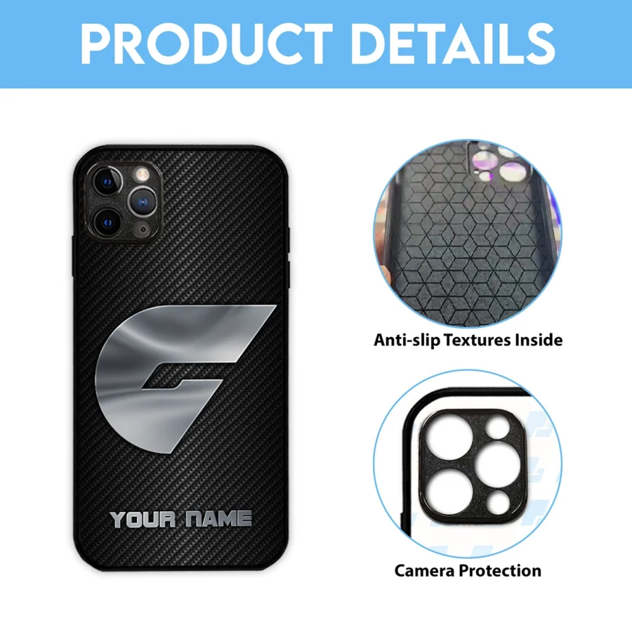 AFL GWS Giants Phone Case – Dustproof, Scratch & Shock Resistant – HOAFL300625PC01GWS - Image 6